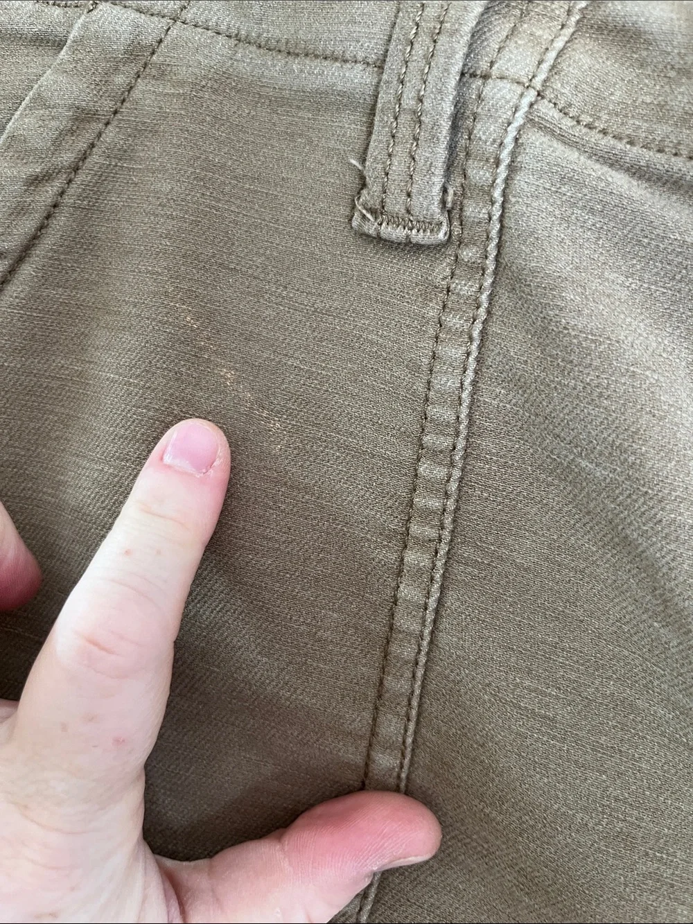 Kut from the Kloth Jean Khaki Shorts Size 16